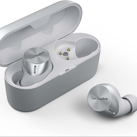 Technics True Wireless Multipoint Bluetooth Earbuds Silver - Picture 1 of 4